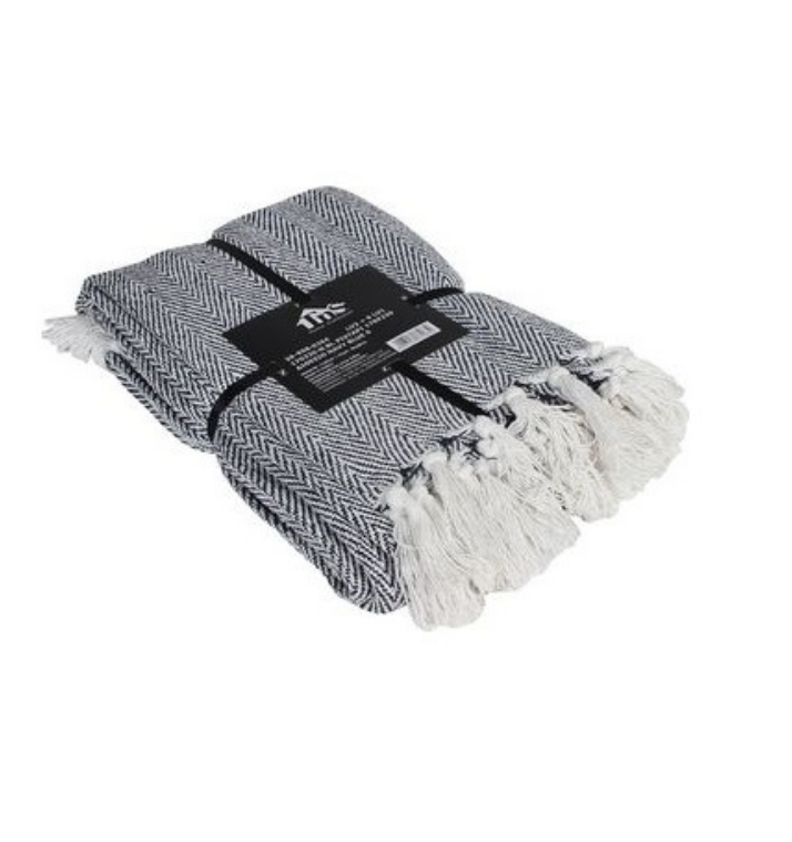 ΡΙΧΤΑΡΙ 150Χ170 CM ΜΟΝΟΘΕΣΙΟ ΜΠΛΕ ΣΚΟΥΡΟ