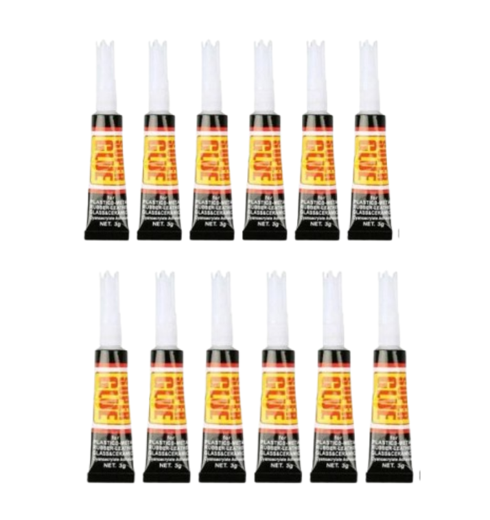 ΚΟΛΛΑ ΣΤΙΓΜΗΣ ΣΕΤ 12ΤΕΜ DIM ΚΩΔ.502 GLUE ΚΟΛΛΑ ΣΤΙΓΜΗΣ ΣΕΤ 12ΤΕΜ DIM ΚΩΔ.502 GLUE