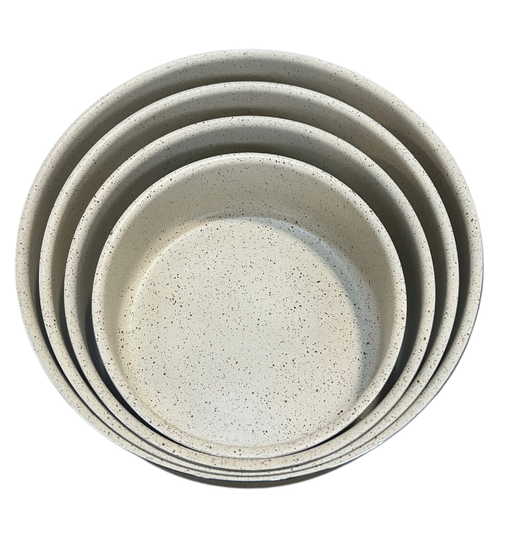 ΤΑΨΙ ΣΤΡ. ΣΕΤ 4ΤΕΜ ΑΝΤΙΚ/ΚΟ ΠΕΤΡΑ DIM ΚΩΔ.ROUND PLATE 4PCS/SET